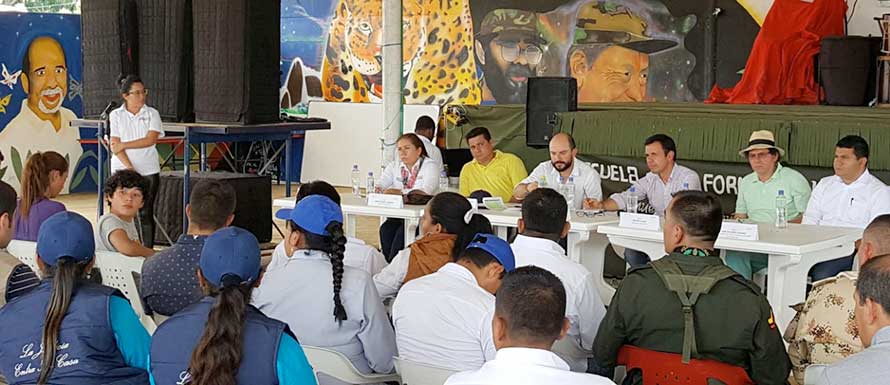 Consejo Territorial de Reincorporación es una realidad en La Carmelita - La Cabaña (Putumayo)