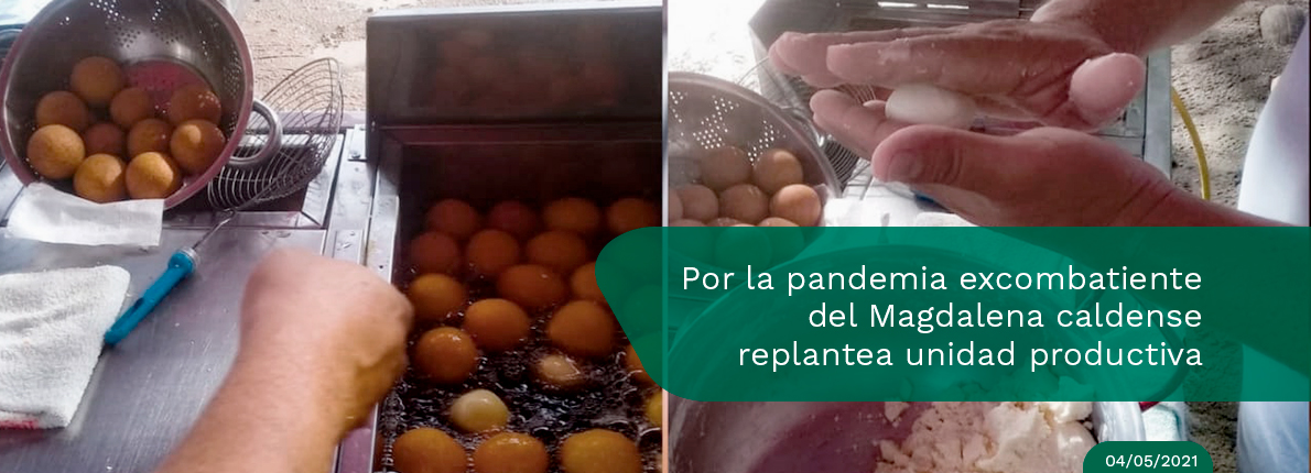 A pesar de la pandemia excombatiente emprende proyecto gastronómico en Caldas  